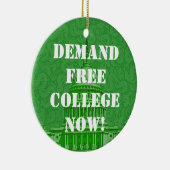 今すぐ大学を自由にする セラミックオーナメント (右)