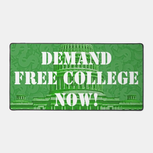 今すぐ大学を自由にする デスクマット (正面)