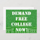 今すぐ大学を自由にする ポストカード (正面/裏面)