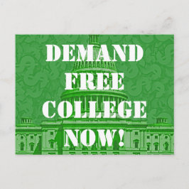 今すぐ大学を自由にする ポストカード