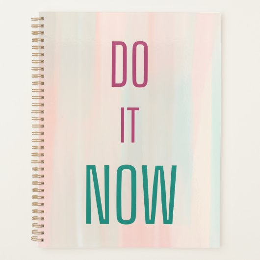 今すぐ実行 プランナー手帳 (正面)