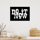 今すぐ実行 ポスター (キッチン)