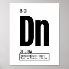 今すぐ実行 – 成功の基本的な要素 ポスター