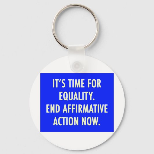 今すぐ平等に終わる積極的行動 キーホルダー (正面)