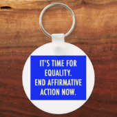 今すぐ平等に終わる積極的行動 キーホルダー (正面)