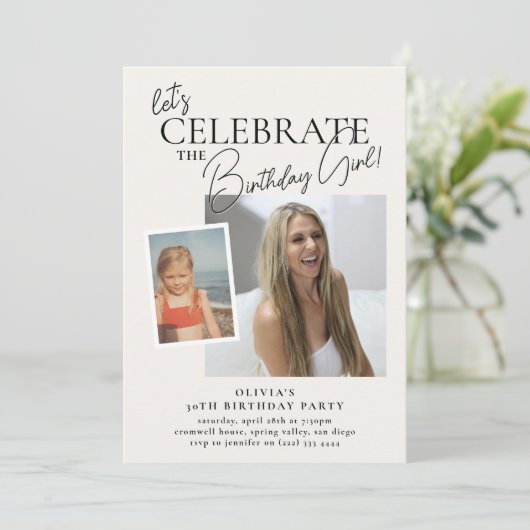 今すぐ祝大人誕生日 招待状 (スタンド正面)