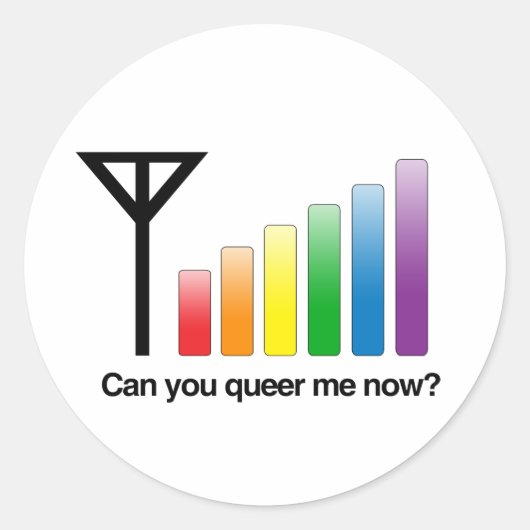 今すぐ私をクイアにしてくれますか -.png ラウンドシール (正面)
