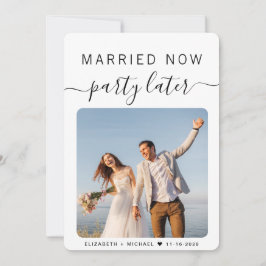 今すぐ結婚したパーティー後の写真の取り出し