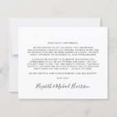 今すぐ結婚したパーティー後の写真結婚の予算 (裏面)