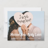 今すぐ結婚したパーティー後の写真結婚の予算 (正面)