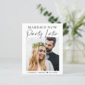 今すぐ結婚したパーティー後の写真結婚の予算 (スタンド正面)