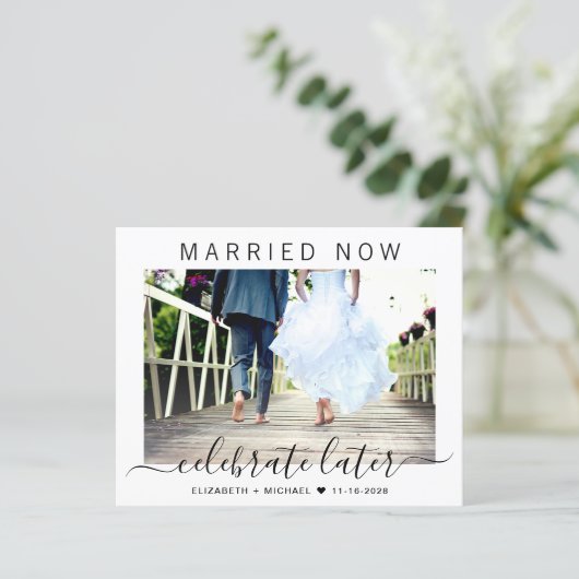 今すぐ結婚した予算祝後の写真結婚の (スタンド正面)