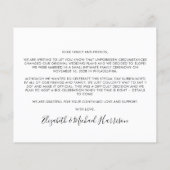 今すぐ結婚した予算祝後の写真結婚の (裏面)