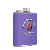 今すぐ結核を刻印しなさい。世界結核の日。 フラスク (右)