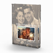 今すぐ記念日のマイルストーン |カップルの写真 フォトブロック (右)