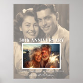 今すぐ記念日のマイルストーン |カップルの写真 ポスター (正面)