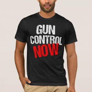 今すぐ銃を制御 Tシャツ