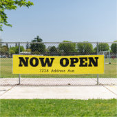 今すぐ開く – 耐候性カスタムのビジネスバナー 横断幕 (インサイチュ)