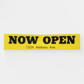 今すぐ開く – 耐候性カスタムのビジネスバナー 横断幕 (横)