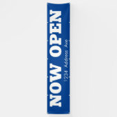 今すぐ開く – 耐候性カスタムのビジネスバナー 横断幕 (縦)