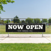 今すぐ開く – 耐候性カスタムのビジネスバナー 横断幕 (インサイチュ)