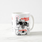 今そして前にTesla コーヒーマグカップ (正面右)