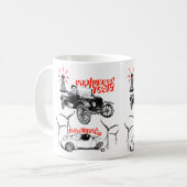 今そして前にTesla コーヒーマグカップ (正面左)