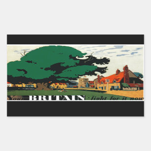 今それのためのあなたのイギリスの~の戦い 長方形シール