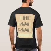 今ではない別の時は銀色で黒かもしれない Tシャツ (裏面)