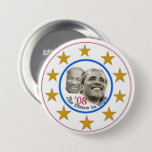 今では時間はボタンです 缶バッジ (正面&裏面)