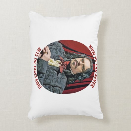 今では決して顔を右枕に置けない» アクセントクッション (正面(垂直))
