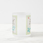 今でもカスタムなマグがあって下さい フロストグラスマグカップ (中央)