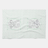 今でも水玉模様の台所タオルがあって下さい キッチンタオル (横)