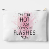 今でも焦って来熱いユーモアのある アクセサリーポーチ (裏面)