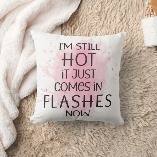 今でも焦って来熱いユーモアのある クッション (ブランケット)