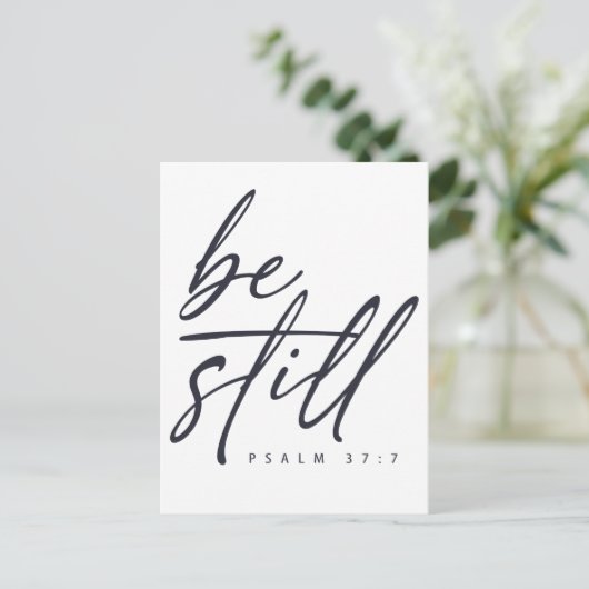 今でも神はキリスト教の教会を救愛している ポストカード (スタンド正面)