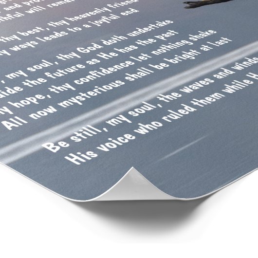 今でも私のソウル・チャーチのキリスト教賛美歌のアートポスターである ポスター (角)