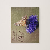 今でも賛美歌の46:10の蝶花があって下さい ジグソーパズル (縦)