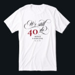 今でも40周年渦巻形のの台本を結婚作る トライブレンドＴシャツ<br><div class="desc">今でもエレガント40周年のTシ結婚ャツは台本と渦巻形の過去年数と名前と日付を付け結婚したて演奏し結婚ている。私たちは今でも祝あなたの記念日に結婚Tシャツを行い、誓いを更新する。40歳のルビーレッドフォントで40周年のTシャツを着て、お名前と日付を黒で書結婚き、美しいスクリプトことわざを今でも行っている。お名前結婚と日付と年で記念日のTシャ結婚ツをパーソナライズ結婚した。</div>