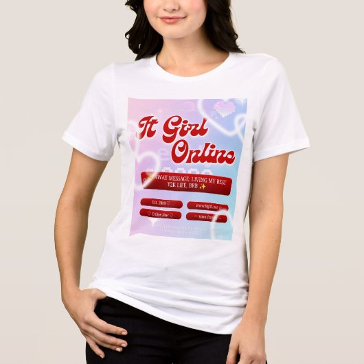 今どき女子のオンラインTシャツ トライブレンドTシャツ (正面)