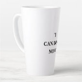 今なら出来る カフェラテマグ (左アングル)