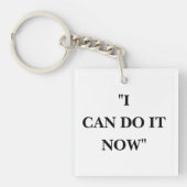 今なら出来る キーホルダー (正面)