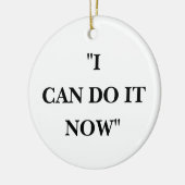 今なら出来る セラミックオーナメント (左)