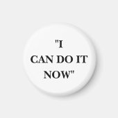 今なら出来る マグネット (正面)