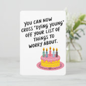 今なら「若くして死ぬ」なんて 馬鹿げた 老年 誕生日の ジョークが 通る 招待状 (スタンド正面)