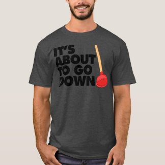 今にも配管工がおもしろい～に行く Tシャツ