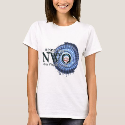 今に抵抗して下さい Tシャツ (正面)