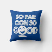 今のところ良い幸せ装飾用クッション クッション (裏面)