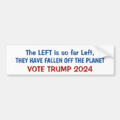 今のところ離れ バンパーステッカー (正面)