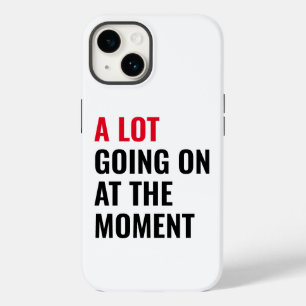 今のところ、かなり忙しい面白いコンサートステッカー Case-Mate iPhone 14ケース